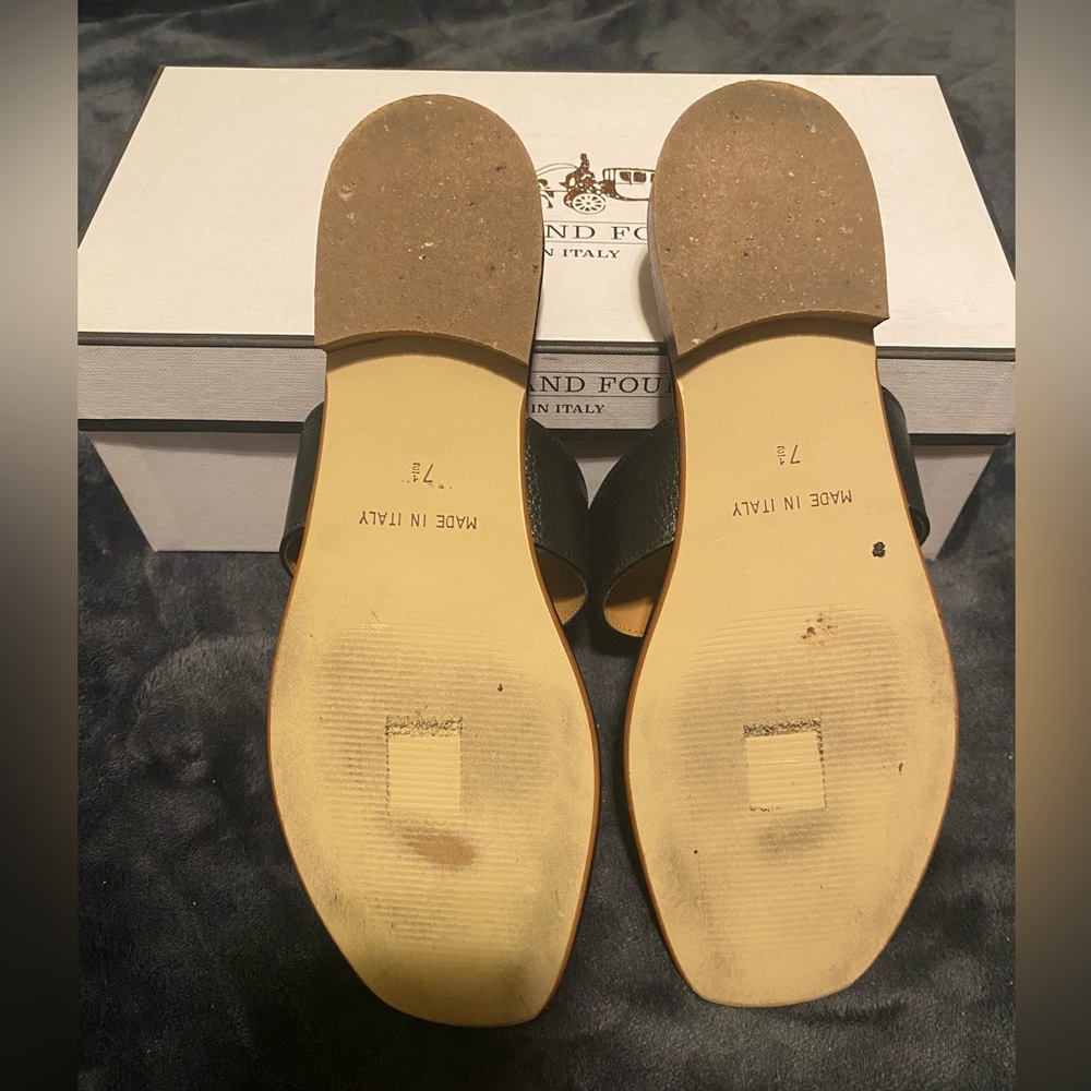 Coach Turin Black Sandals - Picture 3 of 4